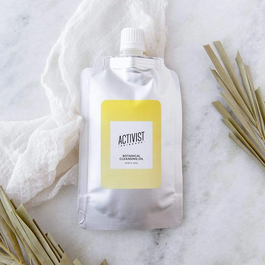 Botanical Cleansing Oil - Sustainable Facial Cleanser, Vegan, Refillable, 1-4 Fl. Oz. - Image 2