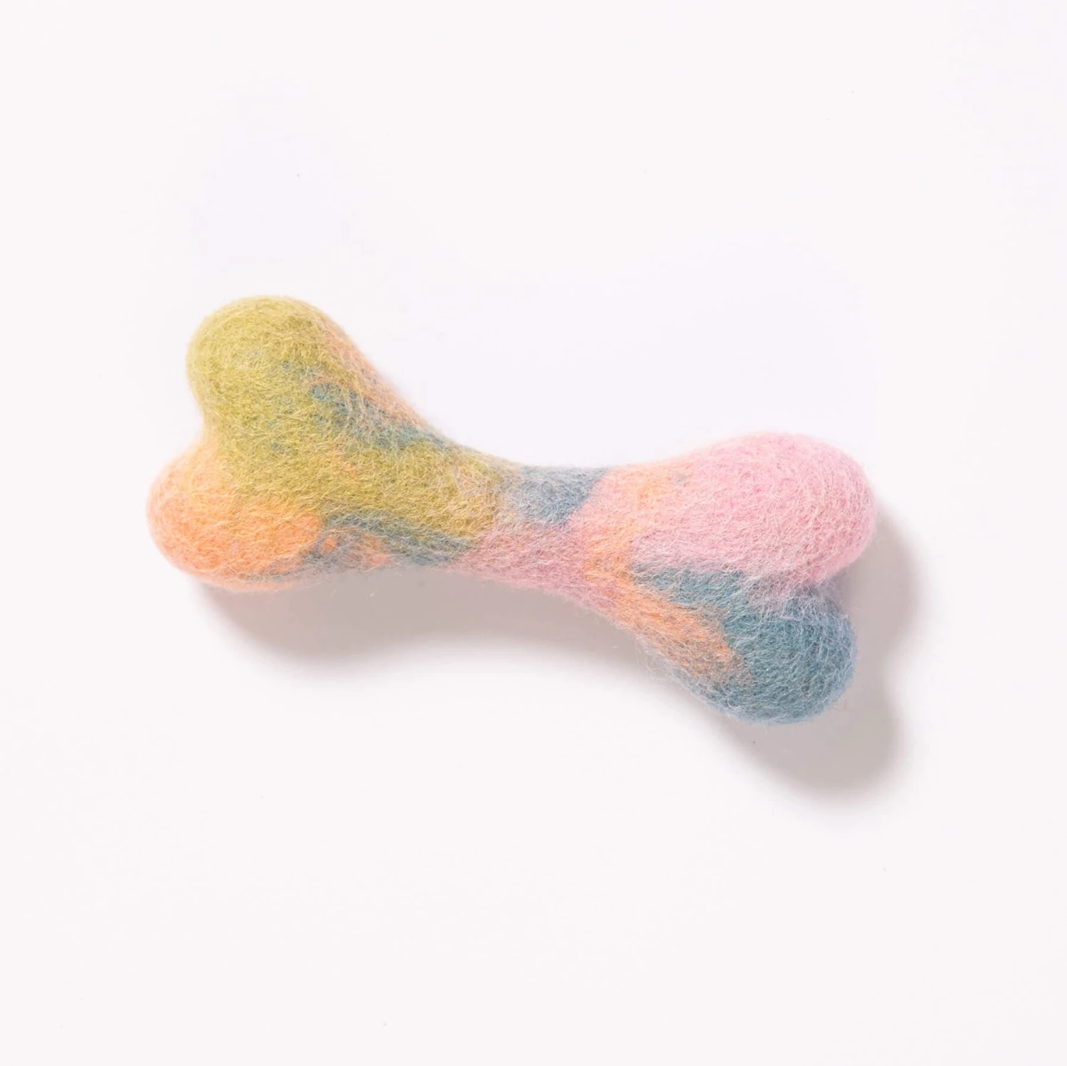 Handcrafted Felt Bone Dog Toy - Image 6