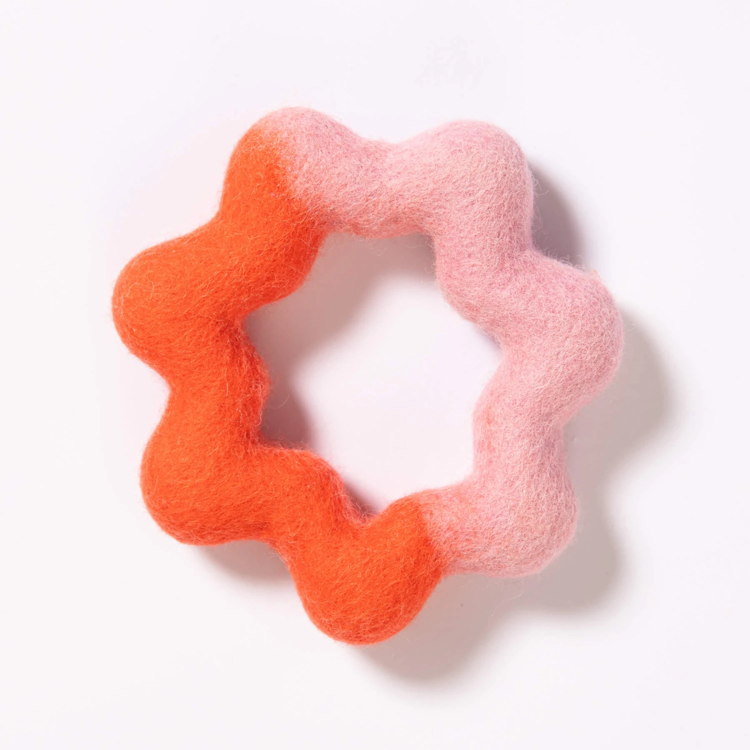 Wiggle Ring Felt Dog Toy - Image 2