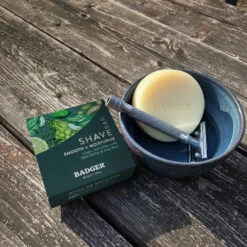 BADGER Organic Shaving Soap Bar