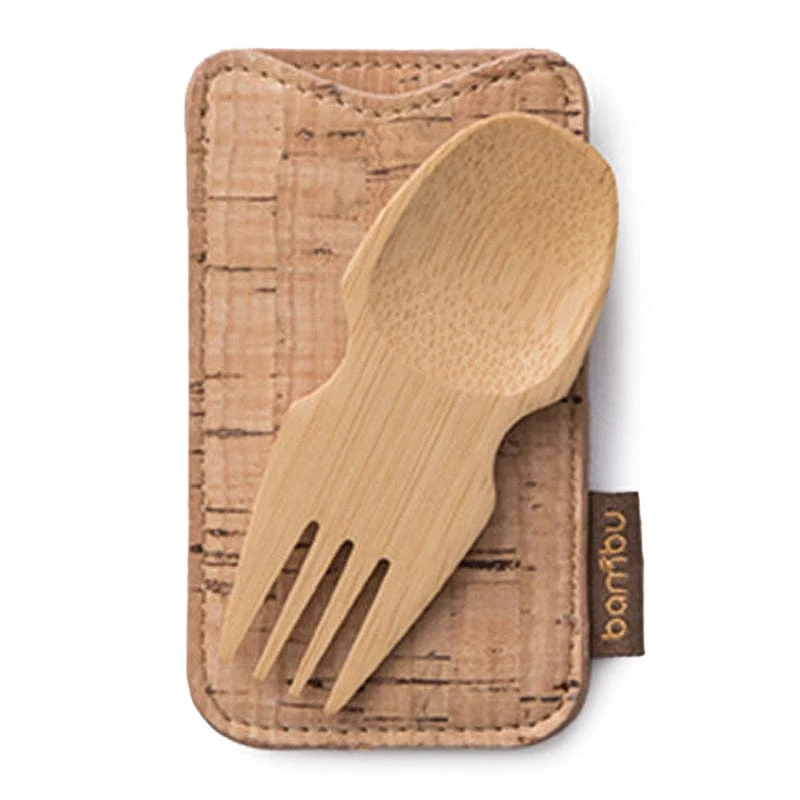 Spork And Cork Travel Utensil - Image 2