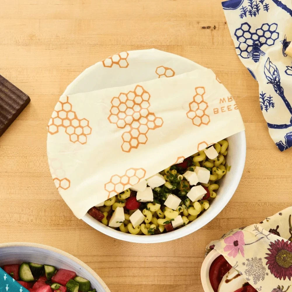 Beeswax Medium 3-Pack Food Wraps - Image 4