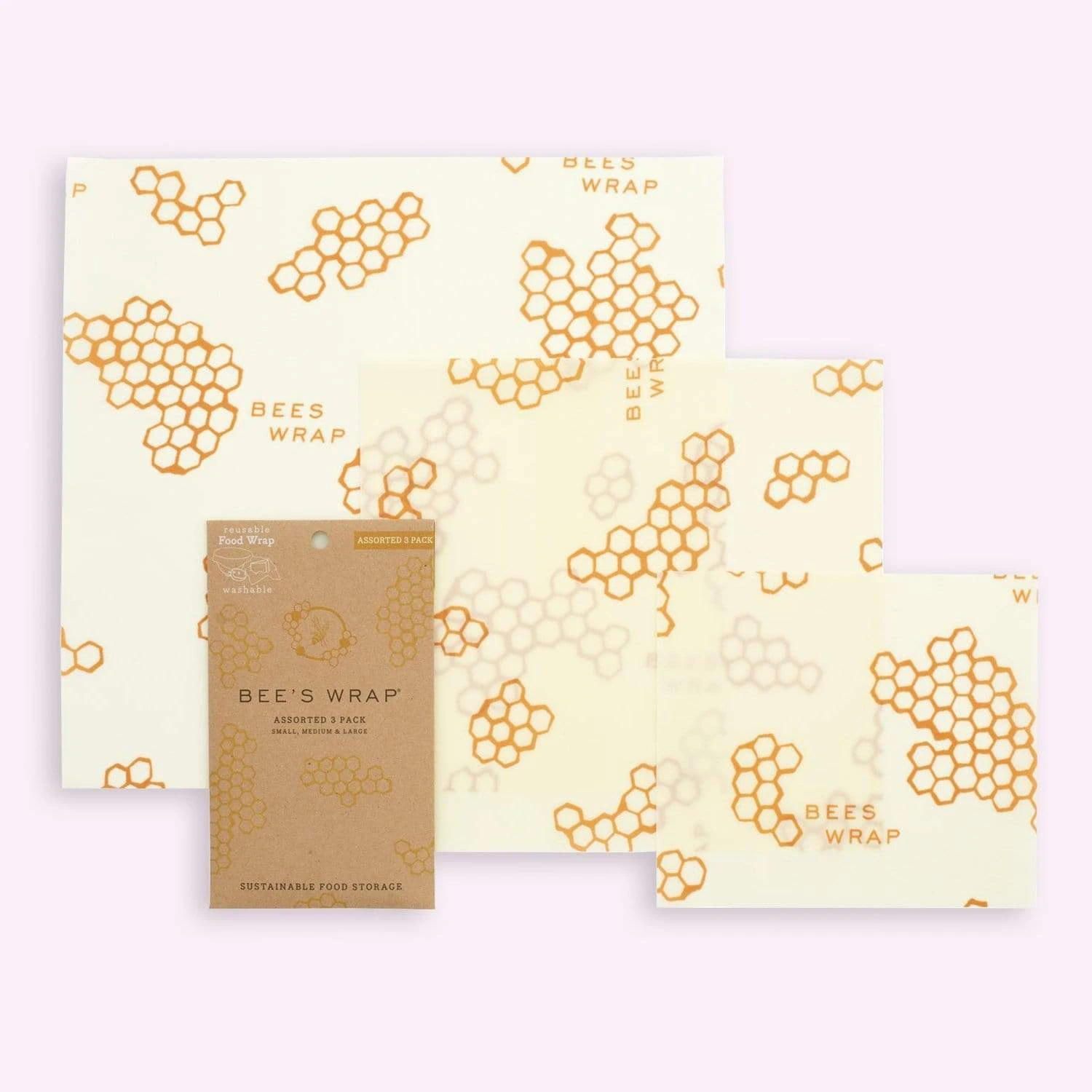 Beeswax Food Wraps - Variety Packs - Zero Waste Food Wraps, Organic, 3 Pack, Beeswax Or Vegan - Image 7