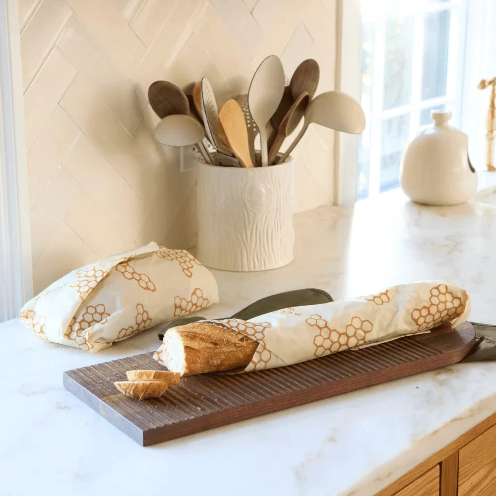 Reusable Bread Wrap - Beeswax Or Vegan, Organic, Plastic Free - Image 8