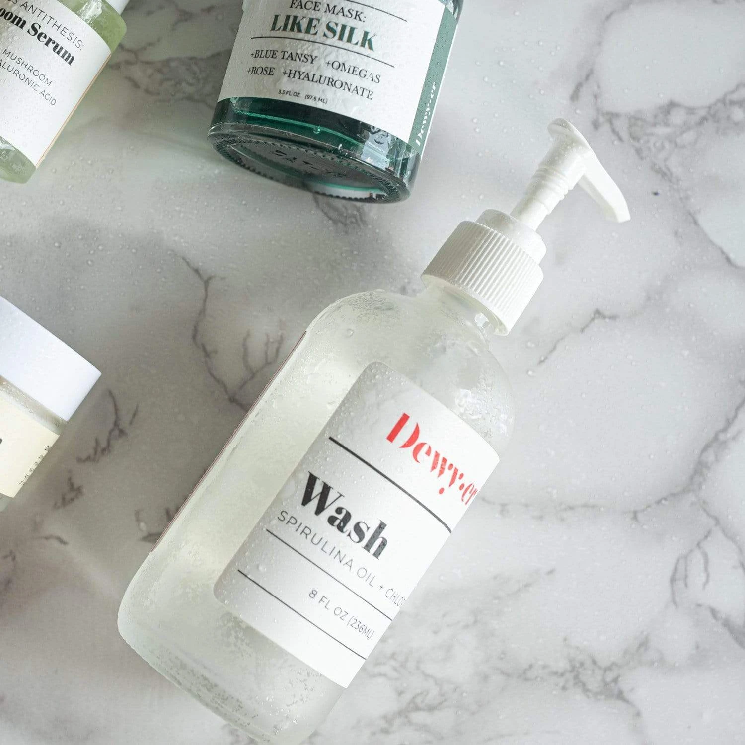 Spirulina Face Wash - All Natural Face Wash, Vegan, Acne, Combination Skin Types, 8 Fl. Oz. - Image 3