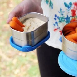 Stainless Steel Splash Pod- Snack Container, Leakproof
