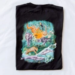 Endangered Species Tee -Sustainable Clothing, Organic Cotton, Plantable Tags, Conservation