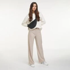 GOT BAG Moon Bag Small, Made Of Ocean Plastic - Sustainable Travel Case, 100% Recycled Plastic, Water Resistant