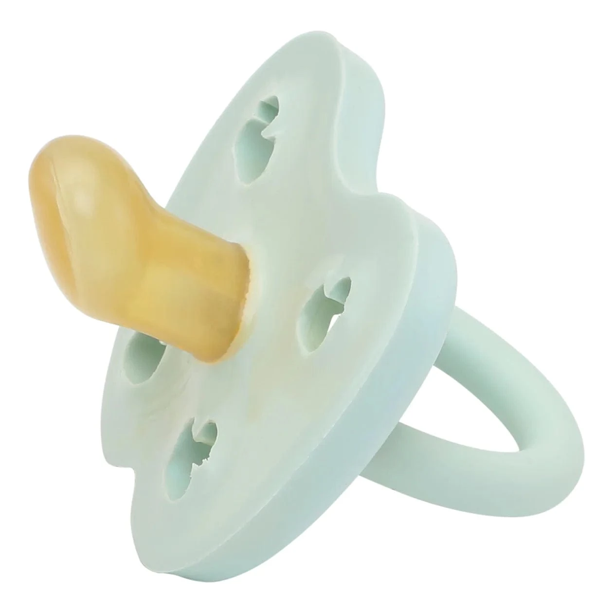 Hevea Newborn Orthodontic Natural Rubber Pacifier - 0-3 Months - Image 2