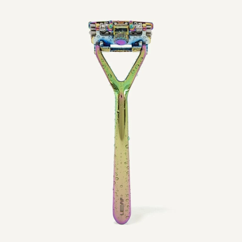 Pivoting Head Stainless Steel Razor - Triple-Head Razor - Image 6