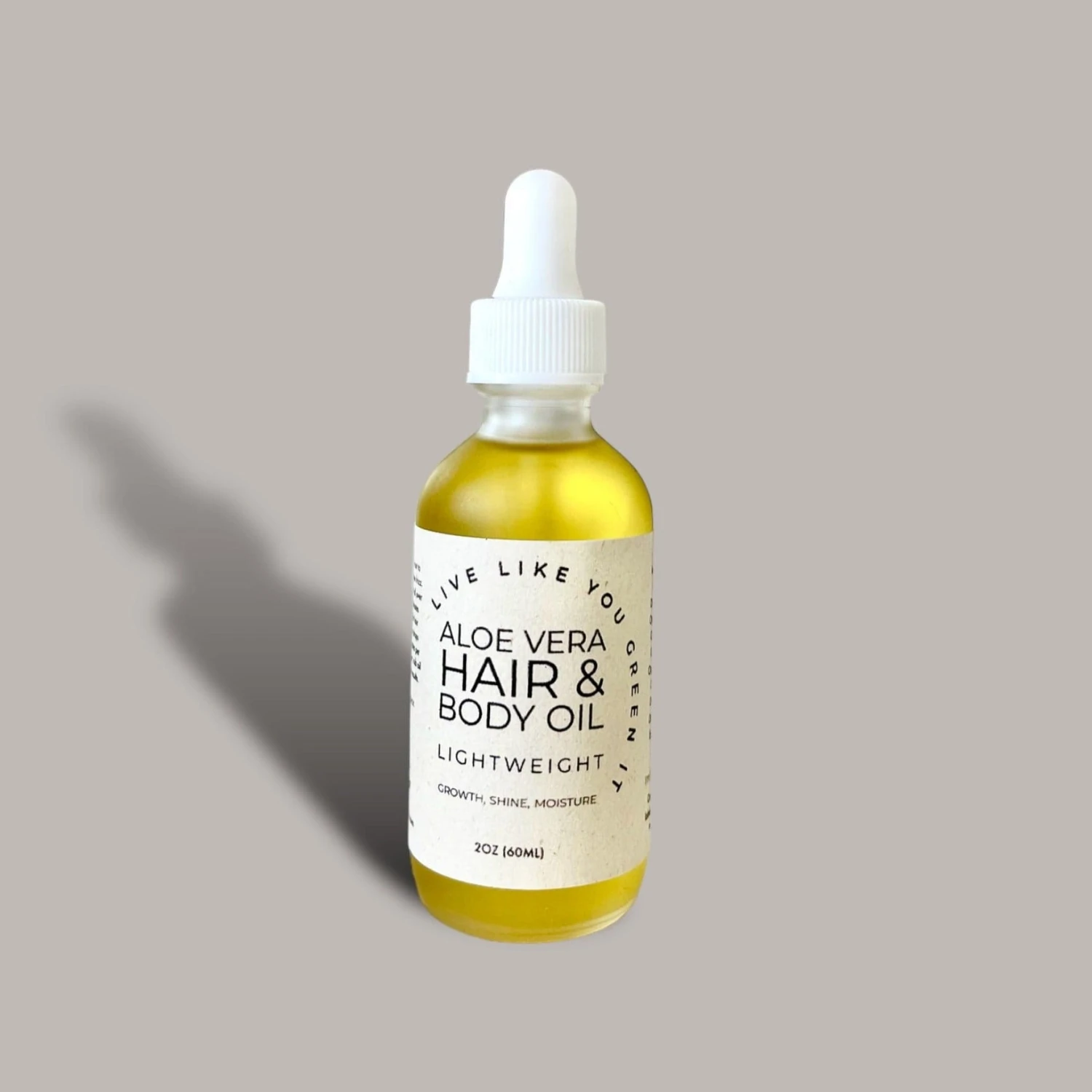 All Natural Aloe Vera Hair And Body Oil