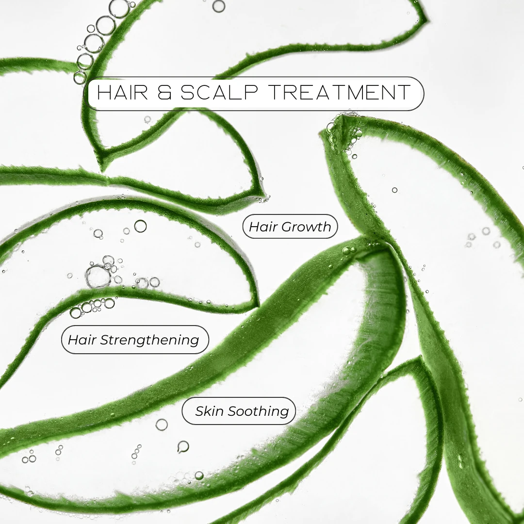 All Natural Aloe Vera Hair And Body Oil - Image 3