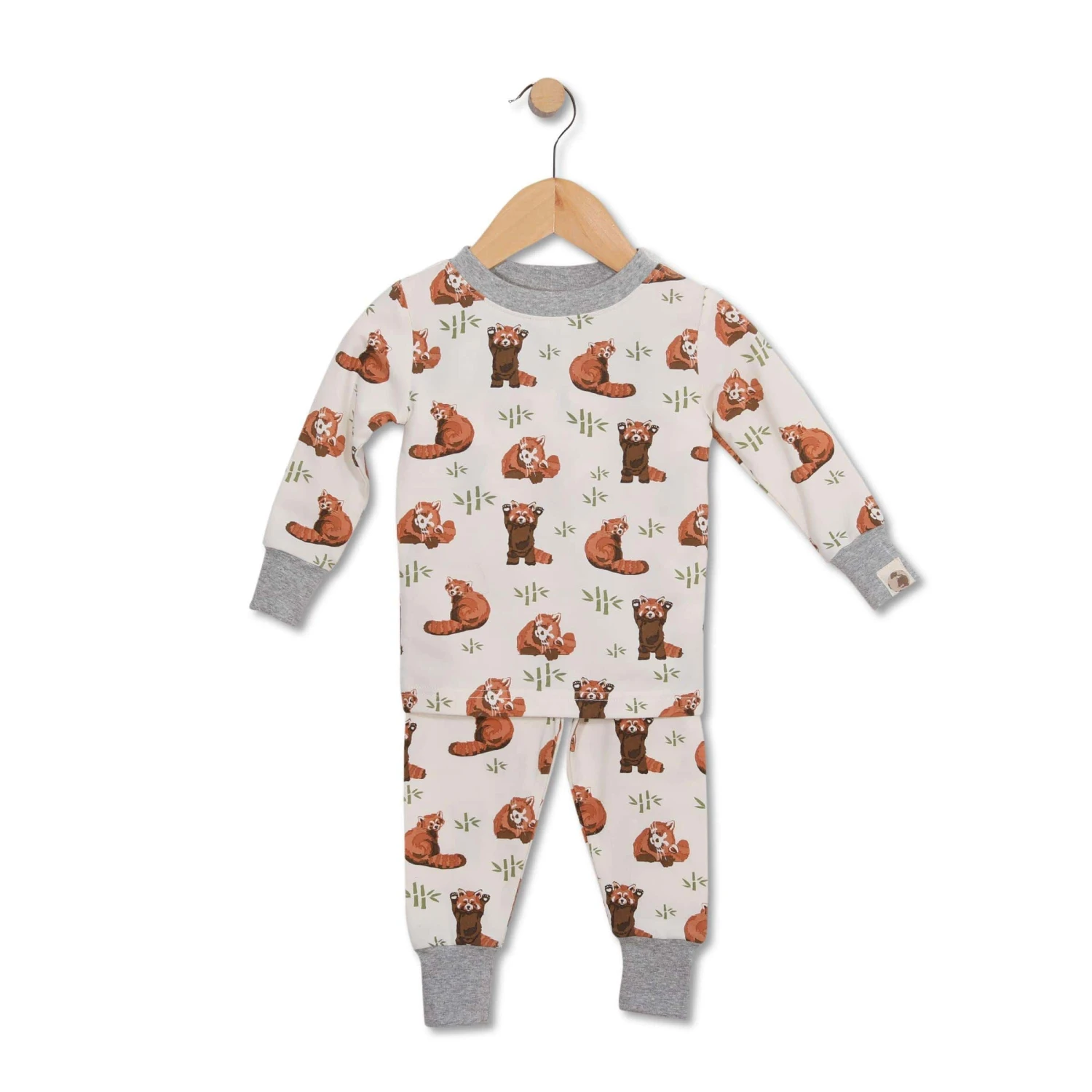 Red Panda Sleepwear Set – Baby & Toddler Sizes - Image 2