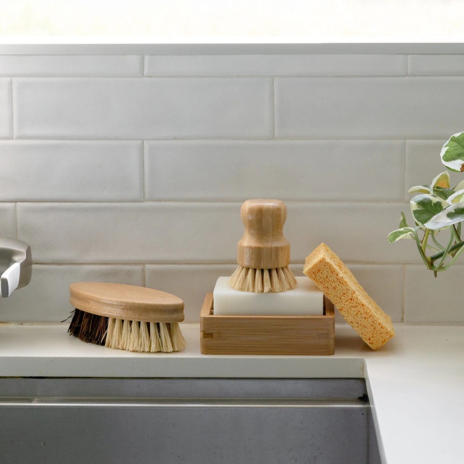 Bamboo Soap Shelf - Bamboo Soap Dish, Zero Waste, Compostable - Image 3