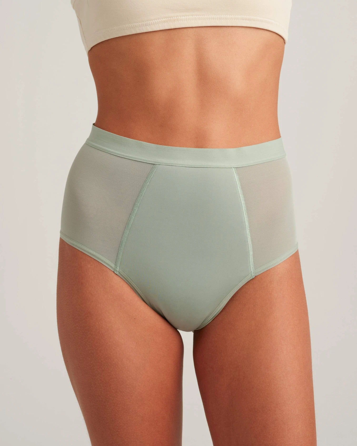 Leakproof French Cut High Waist Full Gusset