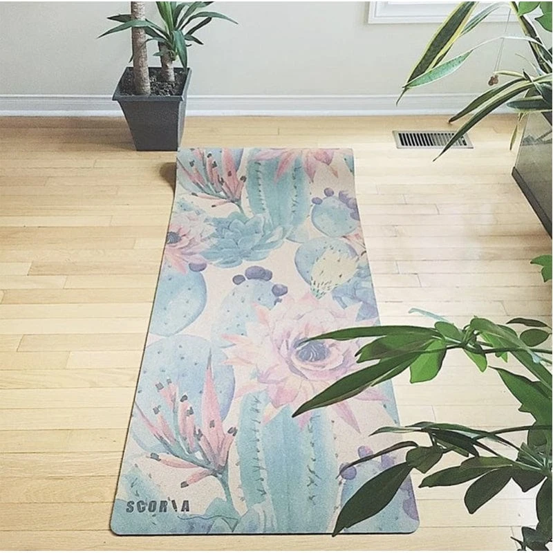 Botanicals Cork Yoga Mat 4.5mm