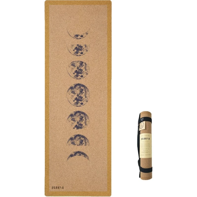 Moon Phases Cork Yoga Mat 4.5mm - Image 2