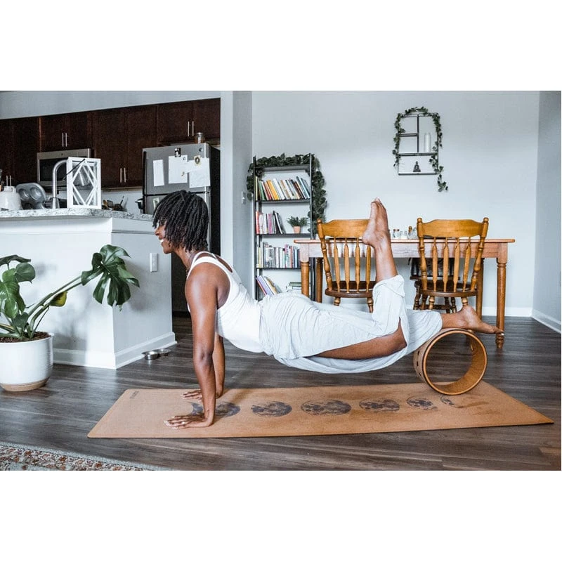 Moon Phases Cork Yoga Mat 4.5mm - Image 4
