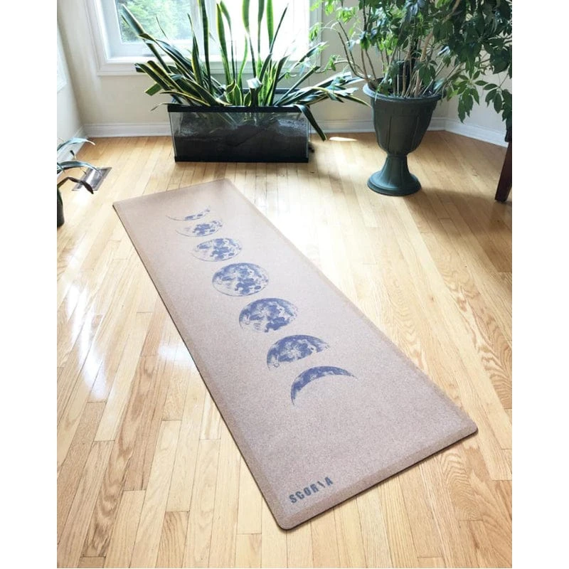 Moon Phases Cork Yoga Mat 4.5mm - Image 5