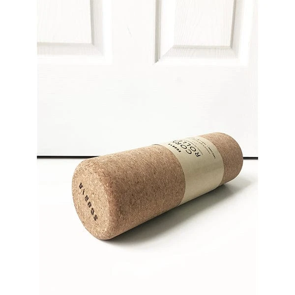 Short Natural Cork Massage Roller - Image 2
