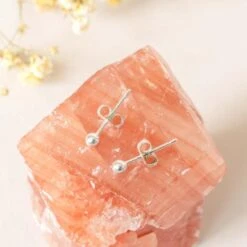 Recycled Dot Stud Earrings