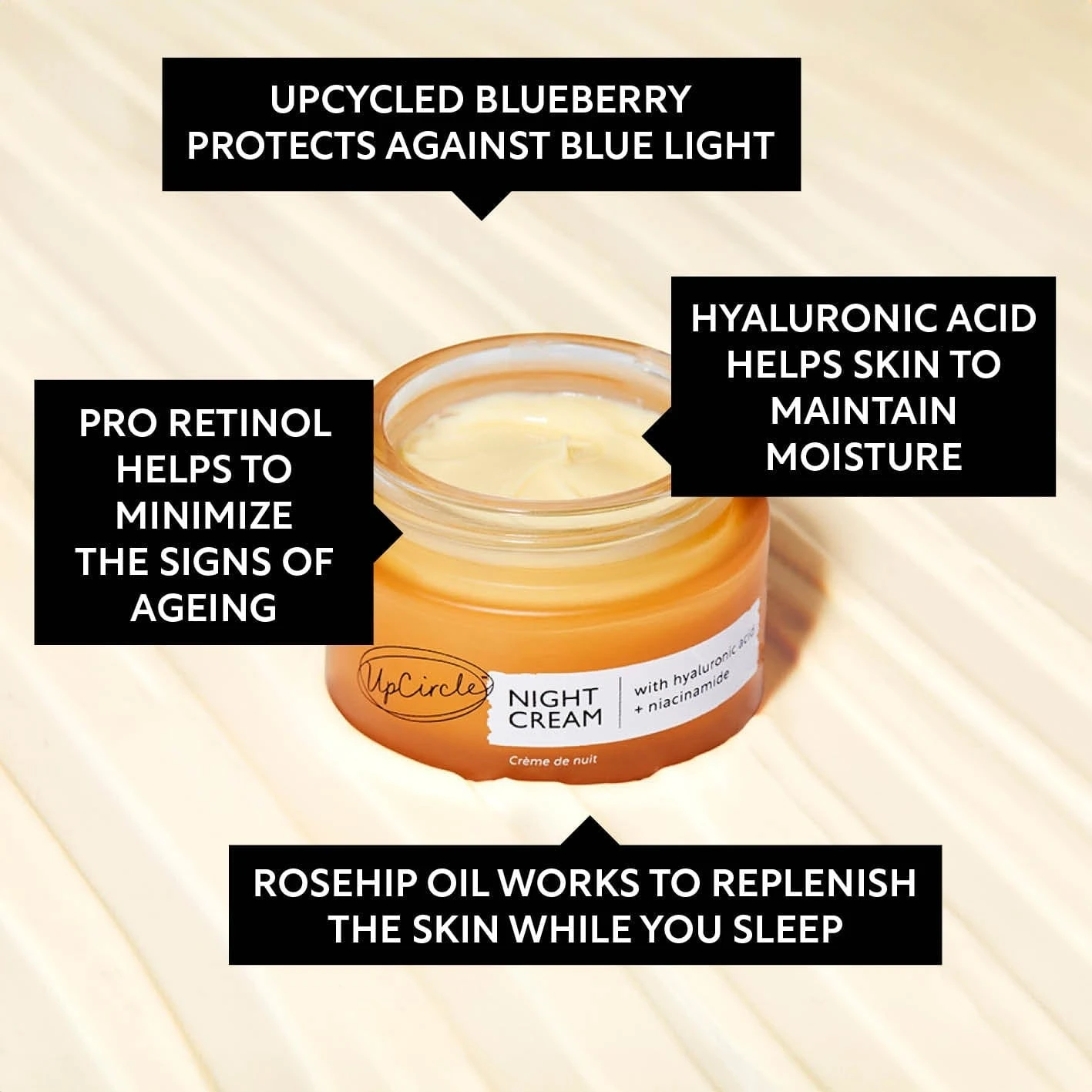 Night Cream With Hyaluronic Acid & Niacinamide - Image 5